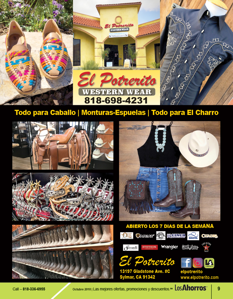 El Potrerito Western Wear Los Ahorros